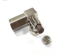 Espaciador De Sensor Oxígeno Trasero Catalizador Escape 90 Grados Para Adaptador O2 Para Mini Lambda CEL Fix, M18*1.5 Universal Sensor Oxígeno Lambda