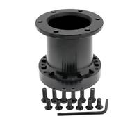 Espaciador Del Adaptador Del Kit Del Centro Del Volante Del Jefe 13/51/76/101/128 Mm Negro Adaptador De Cubo De Volante(76MM)