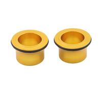 Espaciador del Eje del Eje de la Rueda de Motocicleta Compatible con Light X y Light S Models se Ajusta a Las Ruedas traseras Delanteras X160 X260(SurRon Front Gold)