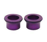Espaciador del Eje del Eje de la Rueda de Motocicleta Compatible con Light X y Light S Models se Ajusta a Las Ruedas traseras Delanteras X160 X260(SurRon Front Purple)