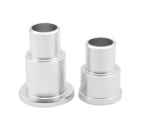 Espaciador del Eje del Eje de la Rueda de Motocicleta Compatible con Light X y Light S Models se Ajusta a Las Ruedas traseras Delanteras X160 X260(SurRon Rear Silver)