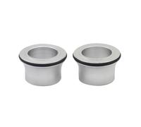 Espaciador del Eje del Eje de la Rueda de Motocicleta Compatible con Light X y Light S Models se Ajusta a Las Ruedas traseras Delanteras X160 X260(SurRon Front Silver)