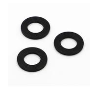 Espaciador GB97 M2-M24 De Acero Inoxidable 304, Zinc Blanco, Negro, Arandela, Anillos Junta Lisos For Tornillo, Perno, Metal Plano(Black Carbon Steel,5pcs M16)