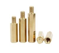 Espaciador hexagonal de latón, Separador hexagonal M3 de latón macho hembra for PCB, paquete de 10/20/50 piezas, longitudes de 4-100 mm(20mm(20pcs))