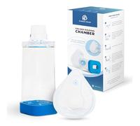 Espaciador inhalador con máscara suave para adultos - Diseño premium