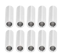 Espaciador Redondo, 10 Piezas Columna de Aluminio Roscada OD 6 Mm ID 4 Mm para Reparación Mecánica (Longitud 18 mm)