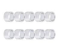Espaciador Redondo De 10 Piezas, ID De 8 Mm, Diámetro Exterior De 10 Mm, Separador Sin Rosca De Aleación De Aluminio Para Ensamblajes Mecánicos/electrónica(6mm Long)