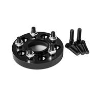 Espaciador rueda coche 2/4 piezas 5x114,3 CB 64,1mm M12x1,5 Espaciador rueda forjado negro con centro eje placa brida para Breeze 15/20/25/30/35 mm(Customize)