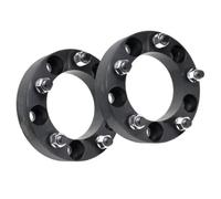 Espaciador rueda coche 2 espaciadores rueda forjados negros 5 x 139,7 CB 108mm centrados cubo T6-7075 para Suzuki 25/30/35/40/50mm(Customize)
