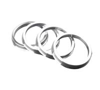 Espaciador Rueda Coche 4 Uds Anillos Céntricos Cubo Rueda Aleación Aluminio Para Coche Orificio Central 74,1-54,1 74,1-56,1 74,1-60,1 74,1-66,6 74,1-67,1(74.1-65.1)