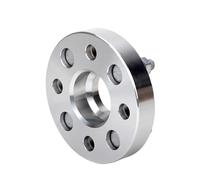 Espaciador rueda coche Adaptador espaciador de rueda para Magna (2 piezas 15/20/25/35 mm PCD 5 x 110 CB 65,1 mm)(2PCS 30mm Silver)