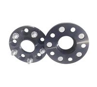 Espaciador Rueda Coche Para Ford Para Mustang 2 Unids/lote | 20 | 25 | 30mm5 * 114,3 | 5x4,5 "| 70,5mm | 14 * 1,5 | Adaptador Acoplamiento Rueda Aluminio(Black 25mm)