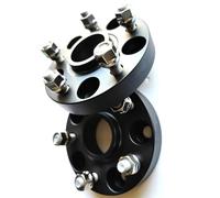 Espaciador Rueda Coche Para Volvo 6061-T6, Espaciador De Rueda Forjado De Aluminio, Adaptador De Rueda, Espaciadores De Rueda 5x108(25mm Black)