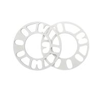 Espaciador rueda coche universal de 3 mm, 5, 8 y 10, placa cuña para 4 x 100, 114, 108, 120, 2 piezas Adaptador Espaciador Rueda Aluminio(5mm)