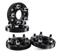 Espaciador Rueda Para Chevrolet Para Corvette C8 2020-2024 2 / 4pcs 5x120 CB 66.9mm M14x1.5 T6-7075 Adaptador Espaciador De Rueda De Aleación De Aluminio Forjado(4Pcs Spacer 20mm-BK)