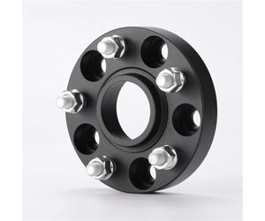 Espaciador Rueda Para Chrysler 300C SRT8 | Espaciadores De Rueda De Aluminio 5x115 71.6mm, 2 Piezas, Kit De Espaciadores De Rueda Centrados En El Buje(Negro,25MM)