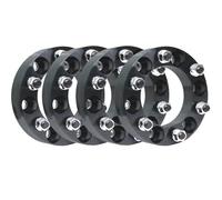 Espaciador Rueda Para Toyota Para LANDCRUISER Para PATROL Para PAJERO Para HILUX 24 4 Piezas 30/35/38MM 6 Espárragos Separadores De Rueda 6x139.7 Coche Separadores Ruedas(4pc Black 30mm)