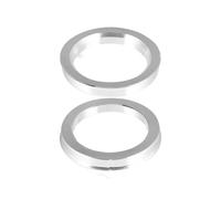 espaciador rueda vehiculo universal 4 piezas de anillos centrado para buje coche espaciador central para orificio rueda aleación aluminio