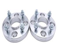 Espaciador Ruedas 2 Uds Espaciadores 25mm 4x108mm Kit Espaciador Ruedas Forjadas Hubcentric Mayoría Los Modelos Para Ford 8 Pernos M12x1.5 Diámetro Interior Del Cubo 63,4mm