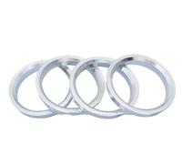 Espaciador Ruedas 4 Uds 54,1/56,6/57,1/60,1/63,4/64,1/65,1/66,6/67,1 Anillos Céntricos Del Cubo Espaciador De La Rueda Separadores Ruedas Completos Tornillos(60.1-66.6)