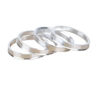 Espaciador Ruedas Coche 57,1-72,56 57,1-66,5 57,1-70,3 57,1-73,1 66,5-73,1 66,1-70,1 Juego 4 Anillos Centrales Para Cubo Rueda Aleación De Aluminio(66.5 to 73.1)
