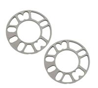 Espaciador Ruedas Coche Para 4x100 4x108 4x114,3 5x100 5x108 5x114,3 5x120 1/2/4 Piezas 3/5/8/10 Mm Placa Cuña Universal Junta Adaptadora Para Coche(2PCS 3mm)
