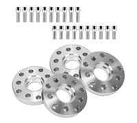 Espaciador Ruedas Hubcentric Para VW Para Golf 2x15mm Espaciadores de rueda centrados en el eje Pernos 57,1mm 5x100 Accesorios Juntas cubo Kit espaciadores ruedas