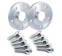 Espaciadores Aluminio 5x120 Para E90 M1 M3 M6 E36 E65 Adaptador Buje Con Brida Y Junta Céntrica 72,6 Mm + Espaciador Tuerca Rueda(20mm50mmM14x1.2Silver)