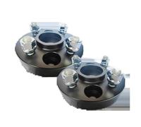 Espaciadores Aluminio Adaptador Espaciador Rueda Aleación Forjada Para SUBARU (2 Piezas 4 X 100 3,94 Pulgadas 54,1 CB Pernos M12,5 15 20 25 30 Mm) Distanciador Rueda(Negro,20mm)