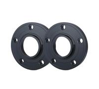 Espaciadores Aluminio Espaciadores Rueda Aluminio Forjado Para 5x112 66,6 Mm Junta Adaptadora Cubo Coche Distanciador Rueda(15mm Black)