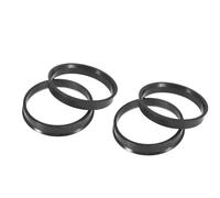Espaciadores Centrados Buje 64,1mm A 66,6mm 65,1mm A 72,56mm 72,56mm A 74,1mm Plástico 4 Uds Anillos Céntricos Cubo Coche Espaciador Central De Orificio De Rueda Espaciadores Rueda(66.1-60.1mm)
