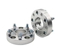 Espaciadores Coche Para Jeep Para Compass Para Patriot M12xP1.5 15/20/25/30/35/40/60/70 Mm PCD 5x114.3 CB: 67.1 Mm Adaptador Espaciador De Rueda 5 Pernos Adecuados(2PCS 15mm Silver)