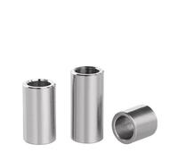 Espaciadores de acero inoxidable, M15 M16 M17 M18 M20 sin rosca, casquillo 304, arandela, junta, manguito espaciador hueco redondo(18x24x20mm (2pcs))