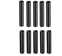 Espaciadores de aluminio redondos roscados hembra negros, postes espaciadores de aluminio M3 x 45 mm para cuadricópteros de drones, modelos de bricolaje, planos RC y placas de circuito, paquete de 10