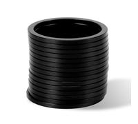 Espaciadores de Arandela para Bicicleta de Aleación de Aluminio, Juego de 15 Piezas, Ajuste para Base y Piñón - Alta Durabilidad, Resistencia al Aceite y Corrosión, Uso Para (negro)