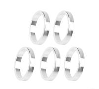 Espaciadores de arandelas de perno de cadena para bielas de bicicleta hechas de aluminio, adecuadas para configuraciones de transmisión de velocidad única y doble velocidad (2 mm)