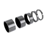 Espaciadores de auriculares de bicicleta, anillos de dirección de bicicleta | Anillos de ajuste de manillar de aluminio ligero | Componentes de ciclismo de montaña, posicionamiento de altura de horquilla