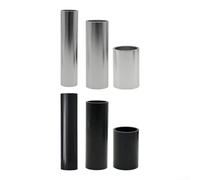 Espaciadores de auriculares de bicicleta de aleación de aluminio - 50 mm/100 mm/150 mm de altura, 2,6 mm de grosor, 34 mm de diámetro exterior / 28,8 mm de diámetro interior, para auriculares estándar