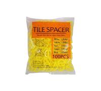 Espaciadores de azulejos de polipropileno de instalación rápida para una larga duración en proyectos de azulejos, tamaños incluidos 1,0 mm. 2. 3. Espaciadores de polipropileno