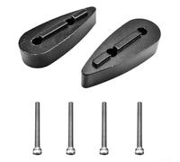 Espaciadores de carbono para manillar de bicicleta TT para manillar de bicicleta Aero Bar aumento de altura 5102040 mm para un rendimiento mejorado (10 mm)