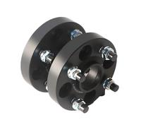 espaciadores de cubo de rueda Adaptador espaciador de rueda para Suzuki Alto/Swift/Alivio/Every/Ciaz/Spacia, 15/20/25/30/35mm PCD 4x100 ID = OD 54,1mm(2PCS 25mm Black)