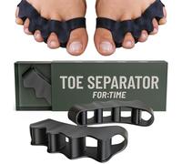 Espaciadores de dedos - Corrector de juanetes para mujeres y hombres, separadores de dedos para mujeres, espaciadores de dedos para hombres, alisador de dedos en martillo, alivio de juanetes, 1 par de