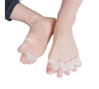 Espaciadores de dedos - Corrector de separadores de dedos de gel | Espaciadores digitales de gel suave | Planchas digitales | Separador de pies de silicona | Separadores para pies superpuestos |