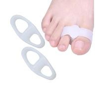 Espaciadores de dedos | Separador de pie de silicona para dedos - Corrector de dedo del pie de martillo portátil, rectificador de dedo gordo suave para aliviar los dedos de los pies en martillo