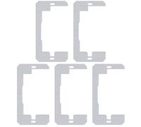 Espaciadores de metal de nivelación de precisión, espaciadores de metal, accesorios generales de hardware para tomas eléctricas, espaciadores de posicionamiento de enchufes fuertes