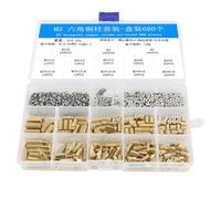 Espaciadores de PCB,Tornillos de placa base,Espaciadores espaciadores M3 para tornillos hexagonales de 680 piezas | Espaciadores y tornillos impermeables para placa base, espaciadores de tornillos de