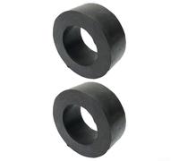 Espaciadores de placa de peso con goma absorbente de golpes para barras de guía de barra, 2 piezas para equipos de 30 mm de diámetro
