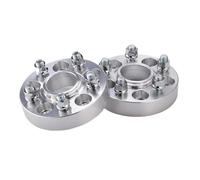 Espaciadores de Rueda Adaptador Espaciador De Rueda PCD 5x120 CB 72,6 Para Land Para Rover Aleación Aluminio Forjado 2 Piezas(Plata,Spacer 20mm)