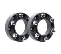 Espaciadores de rueda centrados en el cubo Para Mazda BT50 2006-2021 2 uds PCD 6x139,7 93,1mm adaptador espaciador de rueda aleación aluminio(Negro,2Pcs 38mm)