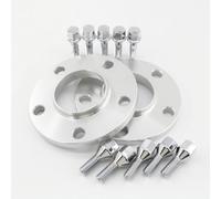 Espaciadores De Rueda Centrados Para Coche, 2 Uds., 12/15/20mm, 5x130 + 10 Pernos Para Q7 2007 2008 2009 2010 2011 2012 2013 2014 Kit extendido(15mm)